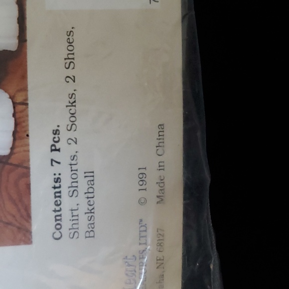 Tender Heart Toys Tender Heart All Star Basketball Player Dress Up